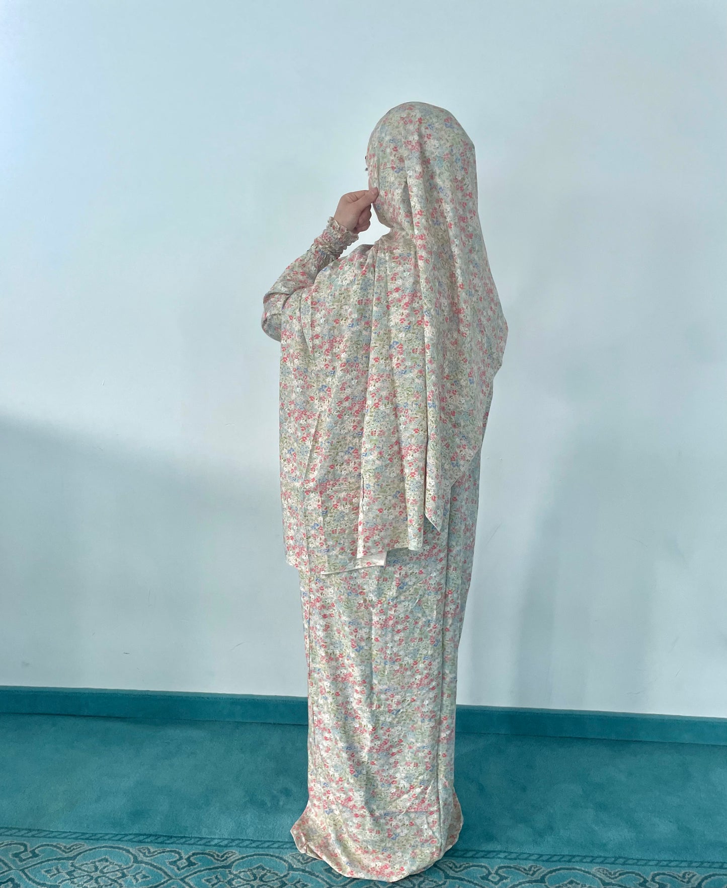 Zweiteiliges Gebetskleid mit passendem Kopftuch - klassisch