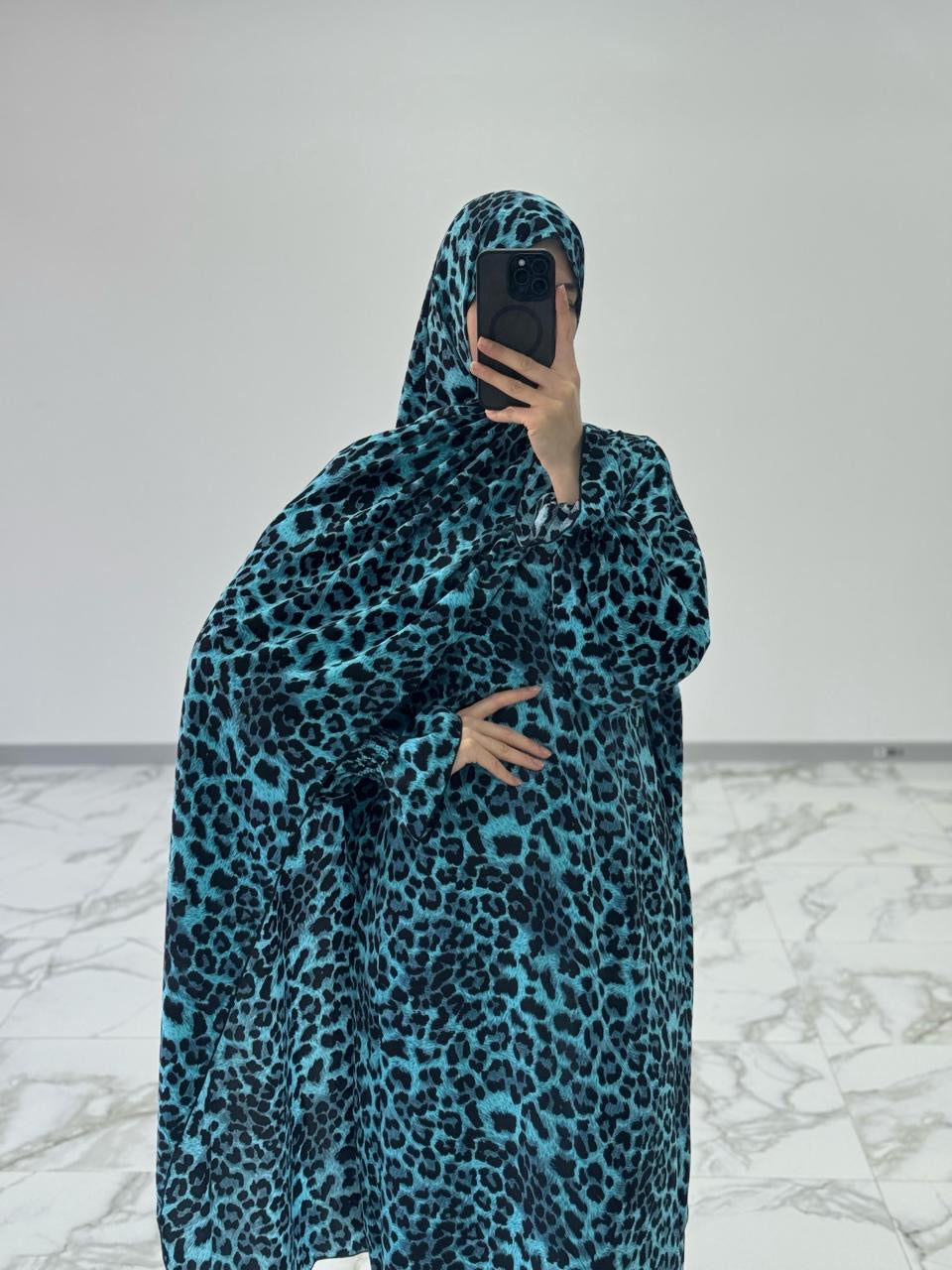 2-teiliges Set mit passendem Kopftuch - klassisch