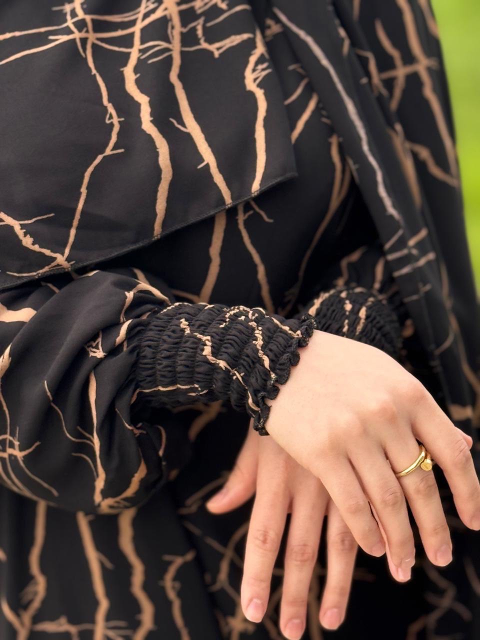 Gebetskleid mit passendem Kopftuch - klassisch