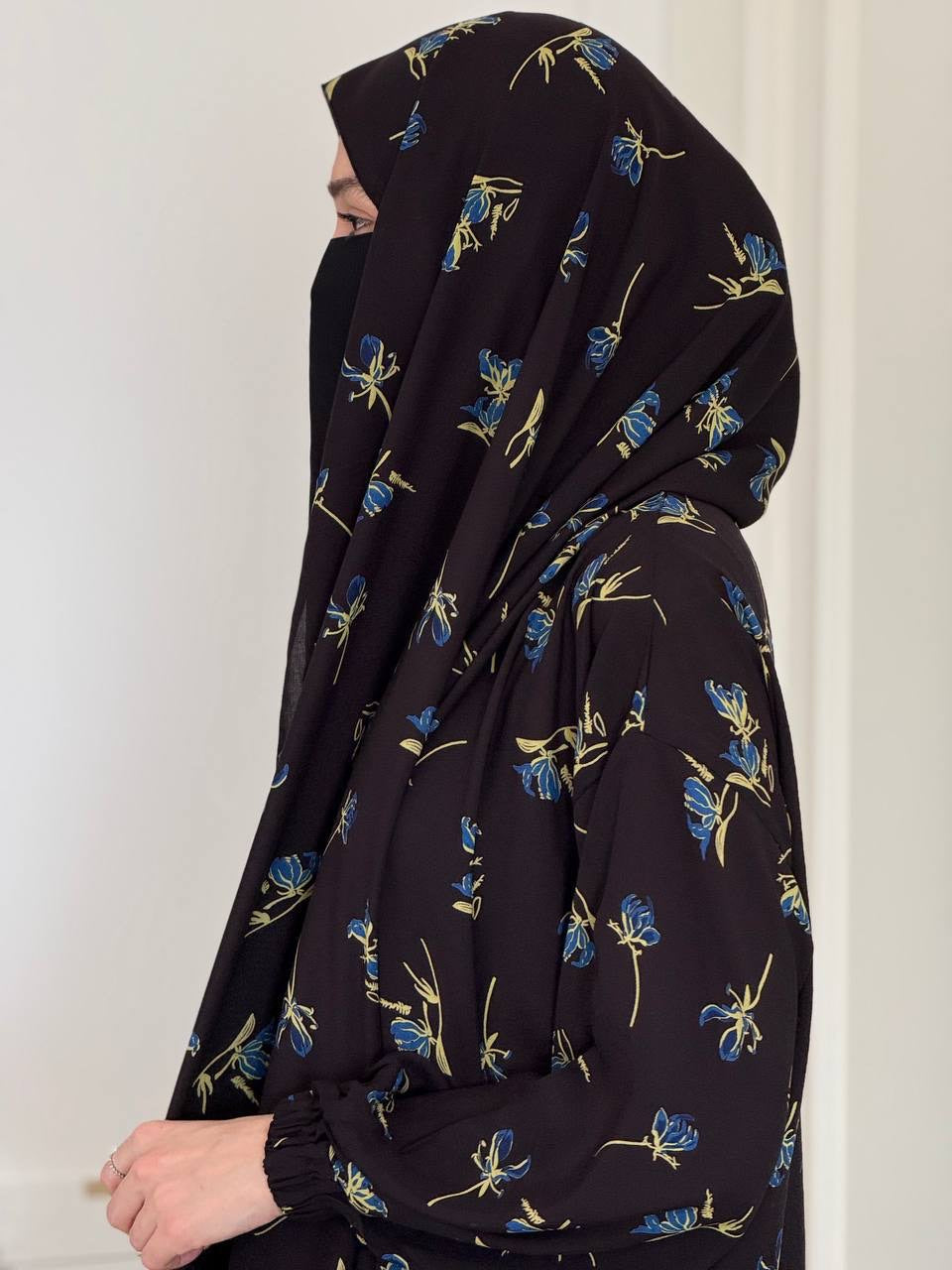 Gebetskleid mit angenähtem Kopftuch und Reißverschluss - klassisch