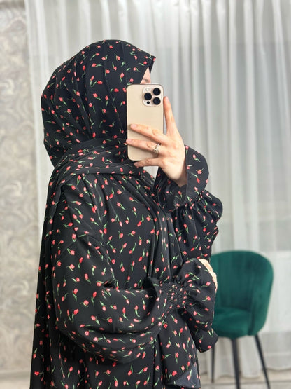 Gebetskleid mit passendem Kopftuch - locker