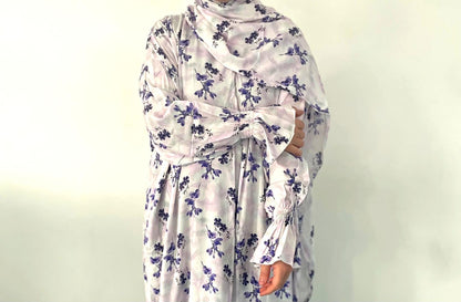 Gebetskleid mit passendem Kopftuch - klassisch