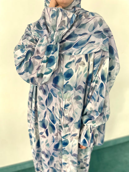 Gebetskleid mit passendem Kopftuch - klassisch