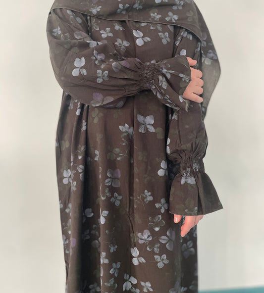 Gebetskleid mit passendem Kopftuch - klassisch