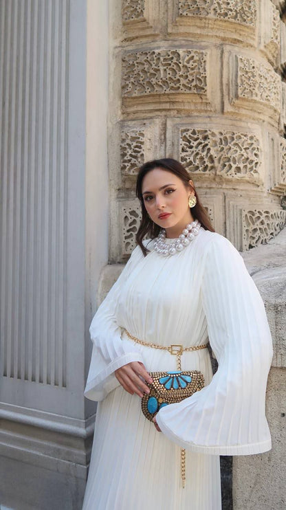 Queen Kleid mit Gürtel