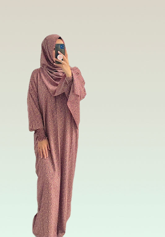 Gebetskleid mit passendem Kopftuch - klassisch