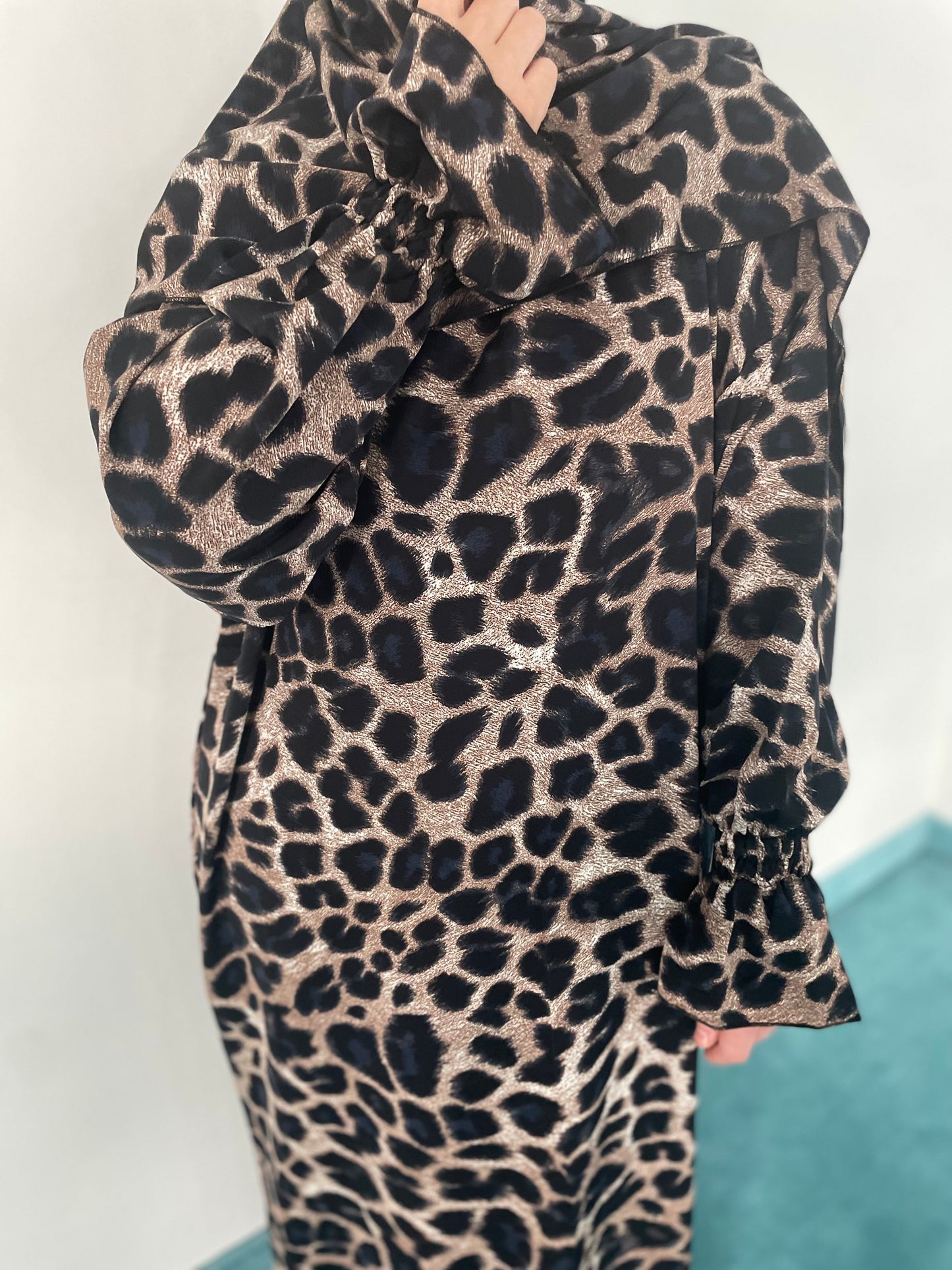 2-teiliges Set mit passendem Kopftuch - klassisch