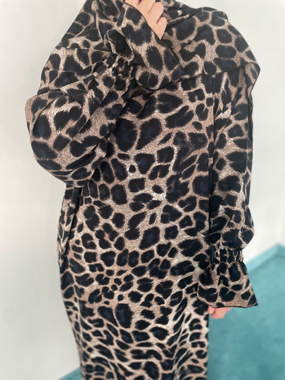 2-teiliges Set mit passendem Kopftuch - klassisch