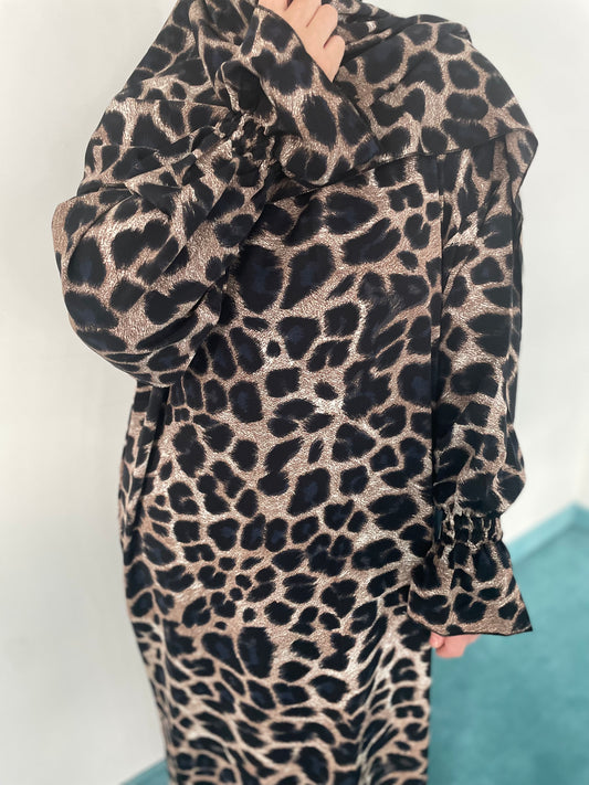 2-teiliges Set mit passendem Kopftuch - klassisch