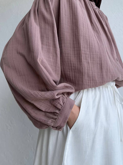 Musselin Bluse